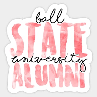 Ball State University Alumni Sticker